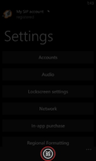 Windows Phone Zoiper 2